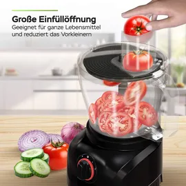 TURBO TRONIC TurboTronic Food Processor schwarz
