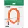 InLine Patchkabel, S/FTP (PiMf), Cat.6, 250MHz, PVC, Kupfer, orange,