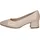CAPRICE Pumps Kleiner Absatz Elegant, Beige Comb), 39 EU