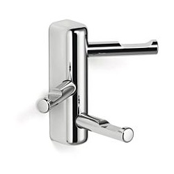Giese Mehrfachhaken 11047-02 chrom, starre Ausführung, dreiteilig