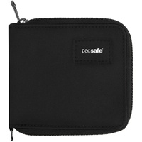 Pacsafe RFIDsafe Zip Around Wallet Black