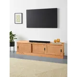 OTTO home Schröder Lowboard 170 cm Beige Massivholz