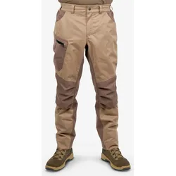 Jagd-Regenhose 520 warm geräuscharm braun 2XL