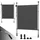 Strattore Klemmmarkise Strattore 150 x 310 cm anthrazit