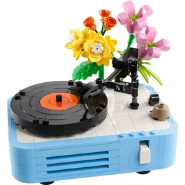 LEGO Creator 3in1 Plattenspieler Blumen Radio Mikrofon 31172 Musik Spielzeug umbaubar, Bauset