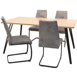 möbel direkt online Tischgruppe- 5teilig Cora