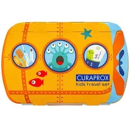Curaprox Kids Zahnbürste Travel-Set orange 1 Set