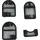 Makita Schmutzgitter-set, 4-tlg., für Winkelschleifer Ga5040r, Ga5080r, Ga6040c