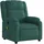vidaXL Massagesessel Dunkelgrün Polyester 50 x 99 x 50 cm Grün mit Fernbedienung
