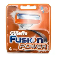 GILLETTE Fusion Power Nachfüllpackungen Klingen X 4 - 7702018877591