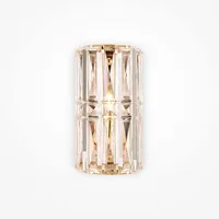 Maytoni Wandlampe Wandleuchte Wohnzimmerlampe Schlafzimmerleuchte Metall Glas gold