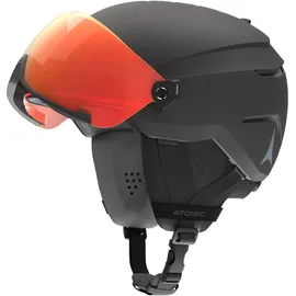 Atomic Savor Visor Photo Skihelm schwarz - Black - Größe L
