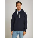 Tommy Hilfiger Essential FLEECE HOODY", Herren, Hoodie Regular Fit, blau (desert sky), XL