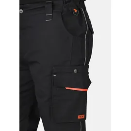 Hero by John Medoox TACOMA Pro Workwear 3/4-Hose Schwarz 46