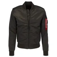 Alpha Industries Ma-1 Lw All Over Print Rainbow Jacke Grey / Black S