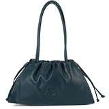 Coccinelle Dulse Schultertasche Leder Blue