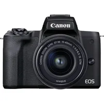 Canon EOS M50 Mark II schwarz + 15-45 mm IS STM