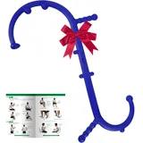 Massage-Triggerpunkt-Gehstock, Körpertiefengewebe, Handheld-Rücken, Nacken, Schulter, Beine und Füße, Massagestab, Muskelentlastungswerkzeug, Selbstmassage, Hakenstange, Geschenke für Frauen und