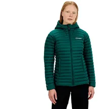 Berghaus Damen Nula Micro Synthetik Isolierjacke | Leicht | Warm | Wasserfeste Jacke | Steppjacke Jacke, Grün, 16
