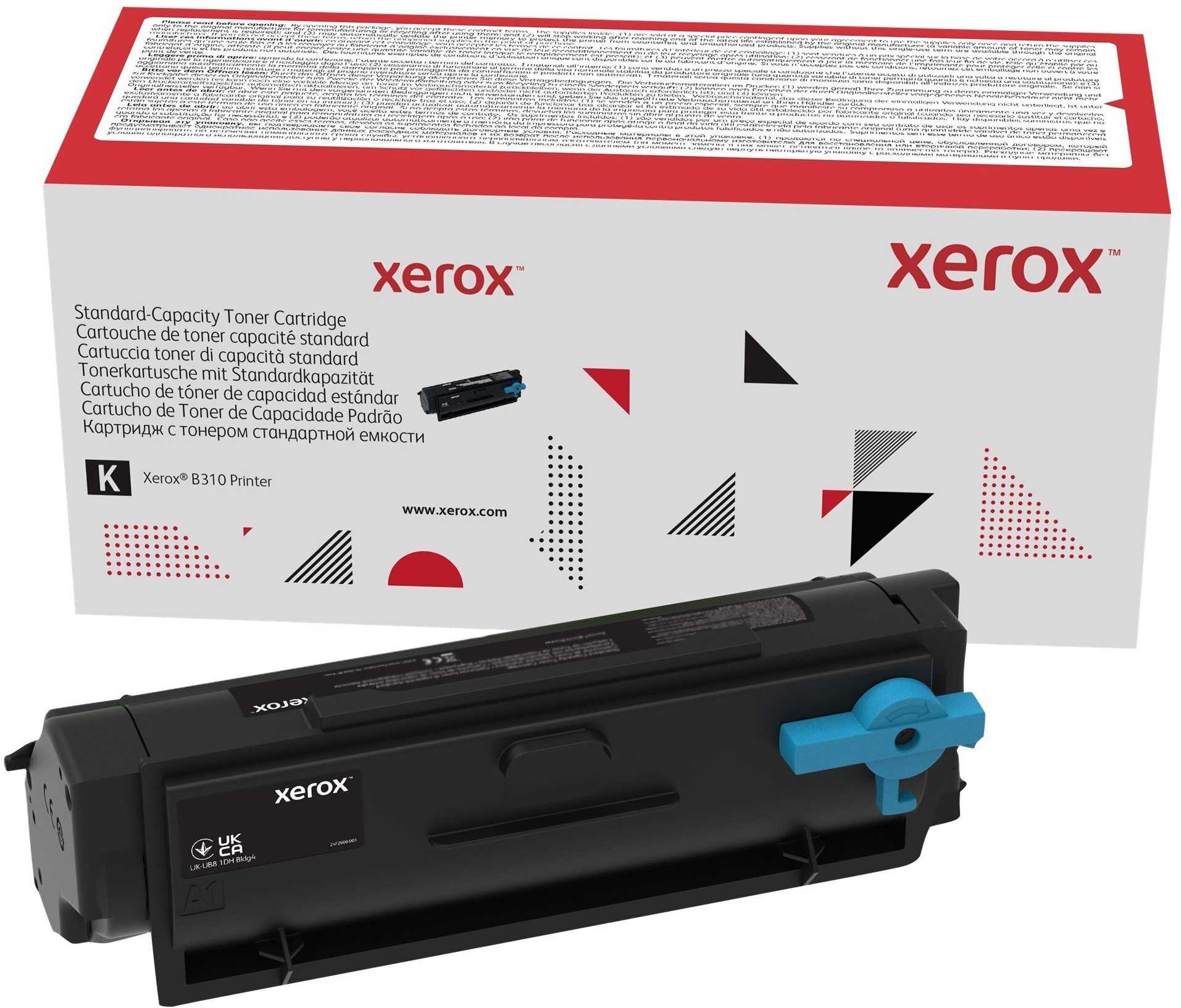 Xerox B310/B305/B315 Tonermodul, 8.000 Seiten Schwarz Tonermodul mit hoher Kapazität, Schwarz, 8.000 Seiten
