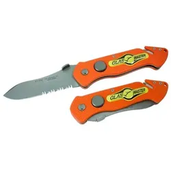 Feuerwehrmesser PRT-II, G10 - orange