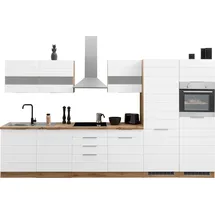 kochstation Küchenzeile KS-Luhe 360 cm weiß