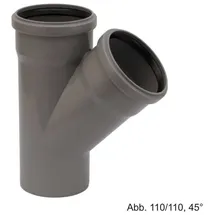 Ostendorf Abzweig DN 50/50 45 Grad