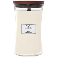 Woodwick Linen Duftkerze 609 g