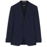 Boss Black Herren Sakko blau Slim Fit, blau, NOS