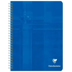 Clairefontaine 10x Clairefontaine, Spiralheft 17x22cm, 60 Blatt französische Lineatur Seyès - Sortiert 8731C
