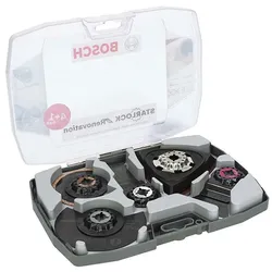 Bosch 8tlg. Starlock-Set Best of Renovation 4+1 Expert for Wood Metal 2608664624