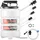 Vevor Flüssigkeitsabsauger 9,5 L HDPE Transparent