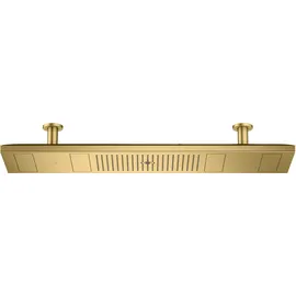 Axor ShowerHeaven Kopfbrause 10628250 1200x300mm, mit Beleuchtung 3500 K, brushed gold optic