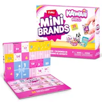 Mini Brands Kawaii Adventskalender von ZURU, saisonales Sammlerspielzeug für Mädchen