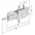 Vormann Sicherheits-Stallriegel feuerverzinkt 200/265/130 x 65 mm