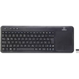 Renkforce Funk-Tastatur mit Touchpad schwarz
