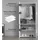 mokebo Drehtürenschrank Der Grenzenlose 90 x 187 x 58 cm Weiß