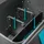 Makita Verstärkter Werkzeugkoffer E-15394 20-tlg. Kunststoff und Metall 32,00 l