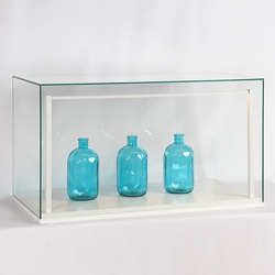 Haubenvitrine Glas Aufsatzvitrine DLG-44A