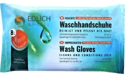 EDLICH & HABEL Waschhandschuh, hypoallergen, pH-neutral SE0285 , 1 Beutel = 8 Stück