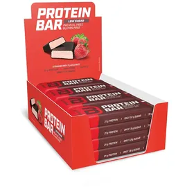 BIOTECH Proteinriegel Erdbeere Riegel 16 x 70 g