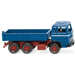 WIKING 042407 1:87 Flachpritschenkipper (MB) - azurblau