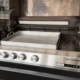 Grillrost.com Das Original Griddle 550 cm x 386 cm rostfrei Silber