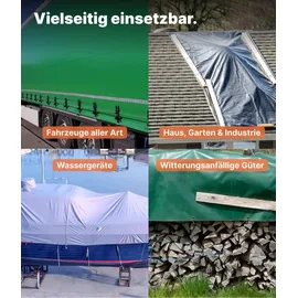 Nemaxx Abdeckplane 600 x 300 cm Blau