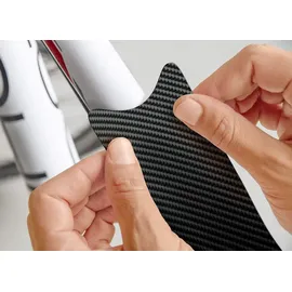 Luxshield Fahrrad Lackschutzfolie 21-teilig Rahmen-Set Schwarz