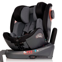 CAVOE LE MANS - I-Size Kindersitz Autositz mit 360°-Drehfunktion und ISOFIX Gray 02