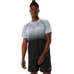ASICS Herren T-Shirt SEAMLESS SS TOP, PERFORMANCE BLACK/CARRIER GREY, M
