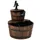 vidaXL Gartenbrunnen mit Pumpe 44,5x44,5x58 cm
