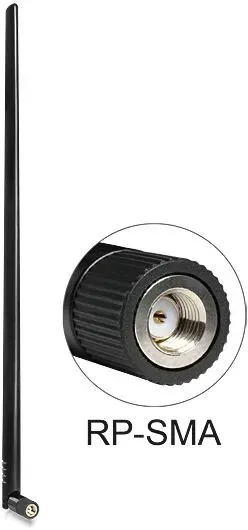 DeLOCK 88450 Netzwerk-Antenne Omnidirektionale Antenne RP-SMA 9 dBi