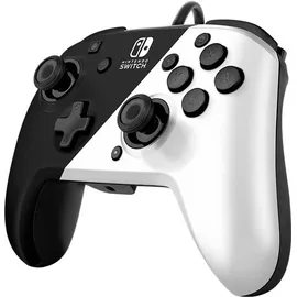PDP Faceoff Deluxe Controller schwarz/weiß Nintendo Switch